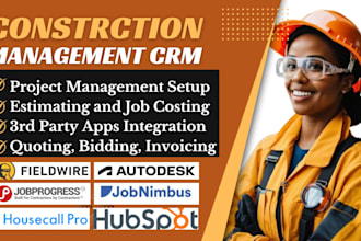 setup jobnimbus housecall pro jobprogress autodesk fieldwire wrike realvolve CRM