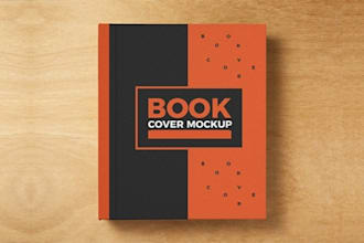 design stunning 3d book cover mockups in multiple unique styles