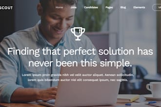 build recruitment website  agency, job portal agency, job board website