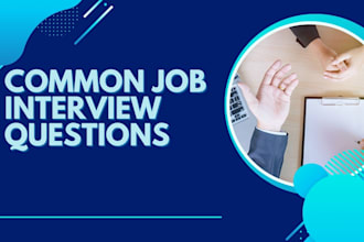 write tailored answers to common job interview questions