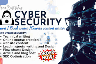 do technical writing, cyber security ebook, cloud computing, digital forensics