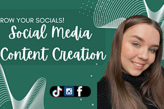 design 30 unique social media posts for facebook, instagram, pinterest UK