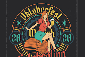 design timeless custom vintage bar and dance club logo