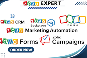 setup zoho campaigns zoho crm zoho forms zoho workflows zoho crm