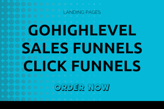 be your gohighlevel, clickfunnels, kajabi, leadpages expert