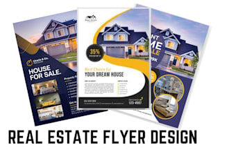 design professional real estate agent flyer tips, home property for sale design