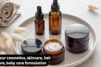 be your cosmetics, skincare, hair care, baby care formulation