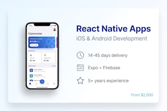 build a custom mobile app with react native and expo