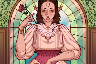 illustrate your original characters