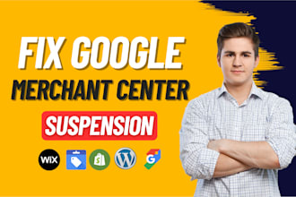 fix google merchant center suspension