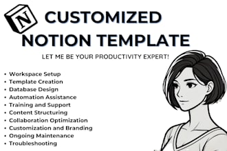 be your notion tutornotion expert notion template notion automation form