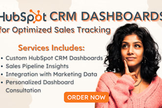 customize hubspot CRM dashboards for enhanced sales tracking