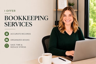 offer expert bookkeeping services in quickbooks online
