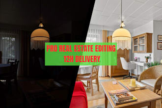edit real estate photography as a pro photographer