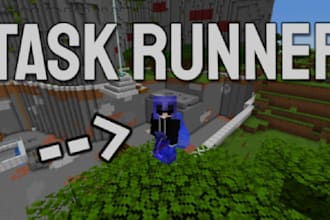 run errands and mine for you in minecraft