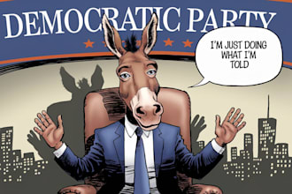 create political and editorial cartoons