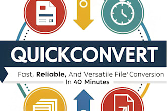 convert any file to vector ai, psd, png in 40 minutes