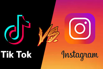 manage instagram and tiktok marketing to promote grow and engage followers
