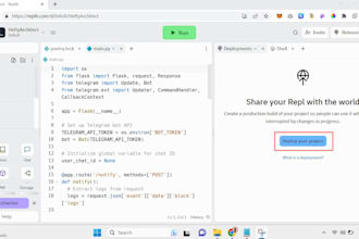 setup notification bot for discord and telegram with python