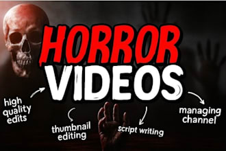 scary story video and horror story video for youtube