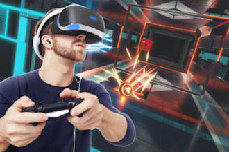 build 2d 3d mobile game app, VR game, virtual reality apps