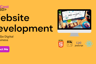 build or rebuild website development full stack developer create custom website