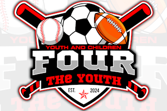 make modern youth sport logo design
