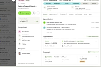 do ai and software solution on crm, mlm, hrm, saas, erp, pos, credit repair