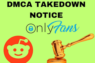 remove and takedown harassing content from reddit under dmca