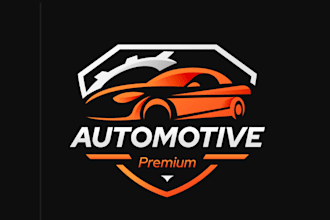 design  professional and unique automotive logo design