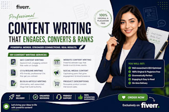 be your professional SEO content writer