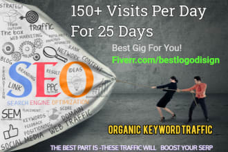drive google organic search traffic using keywords