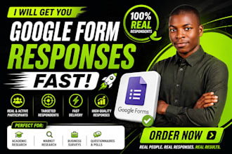 handle online suevey forms, google forms, questionnaires and form filling