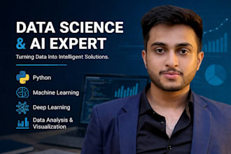 do data science, machine learning, deep learning and ai projects python