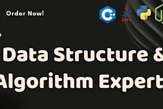 do your data structure and algorithm tasks and projects