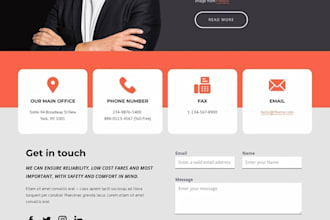 make html css bootstrap website