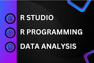 do r programming,r statistics project, and r studio projects