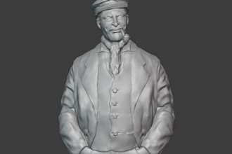 do 3d game ready character modeling