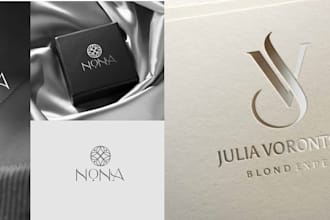 design luxury fashion jewelry boutique minimalist logo unlimited revision