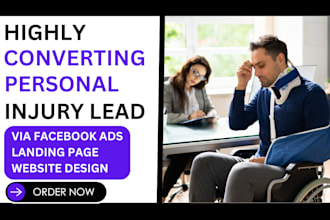 do personal injury leads workplace accident injury lawyer landing page website
