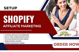 setup shopify affiliate marketing enlistly uppromote goaffpro bixgrow jaka