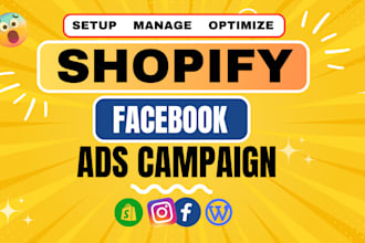 do shopify facebook ads, fb marketing, fb advertising, fb ads campaign