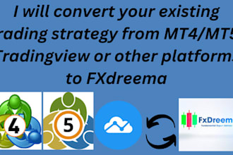 convert your trading strategy from metatrader tradingview to fxdreema