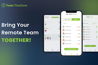 design ios and android mobile apps UX with responsive UI