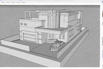 provide 3d visuals of buildings