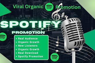 do viral organic spotify promotion podcast music viral organic spotify promo