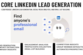 provide linkedin lead generation services via phantombuster