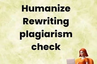 humanize your ai content and check it for plagiarism