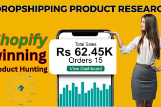 shopify product research, winning dropshipping shopify product hunting