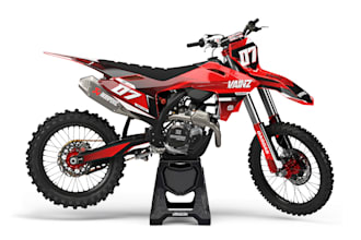 make unique full custom dirt bike graphic design for any style